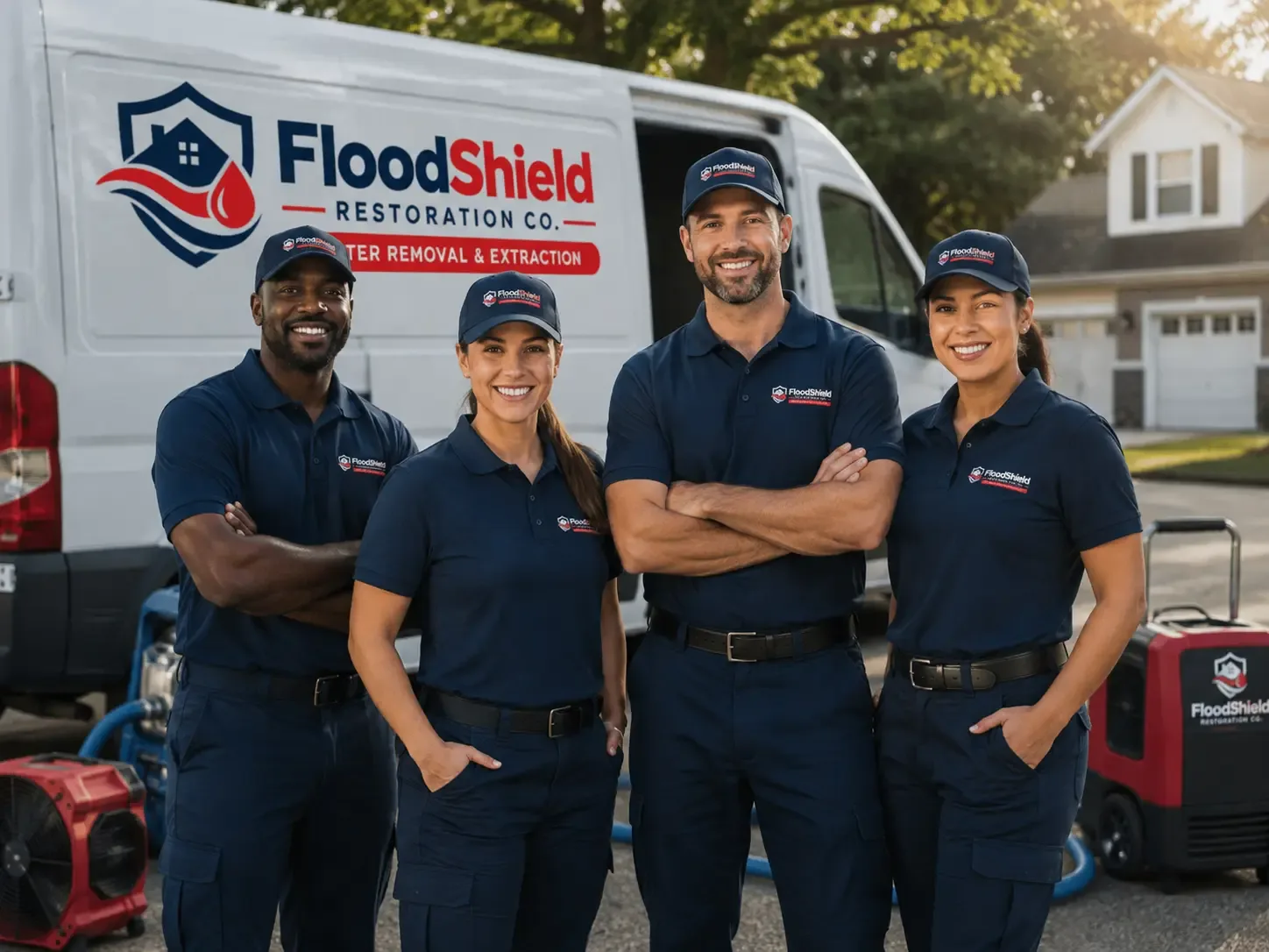 Flood Damage Restoration company in Davin, WV